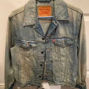 Mens M Levis denim jacket